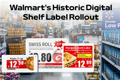 Walmart-ын түүхэн дижитал тавиур шошгоны танилцуулга